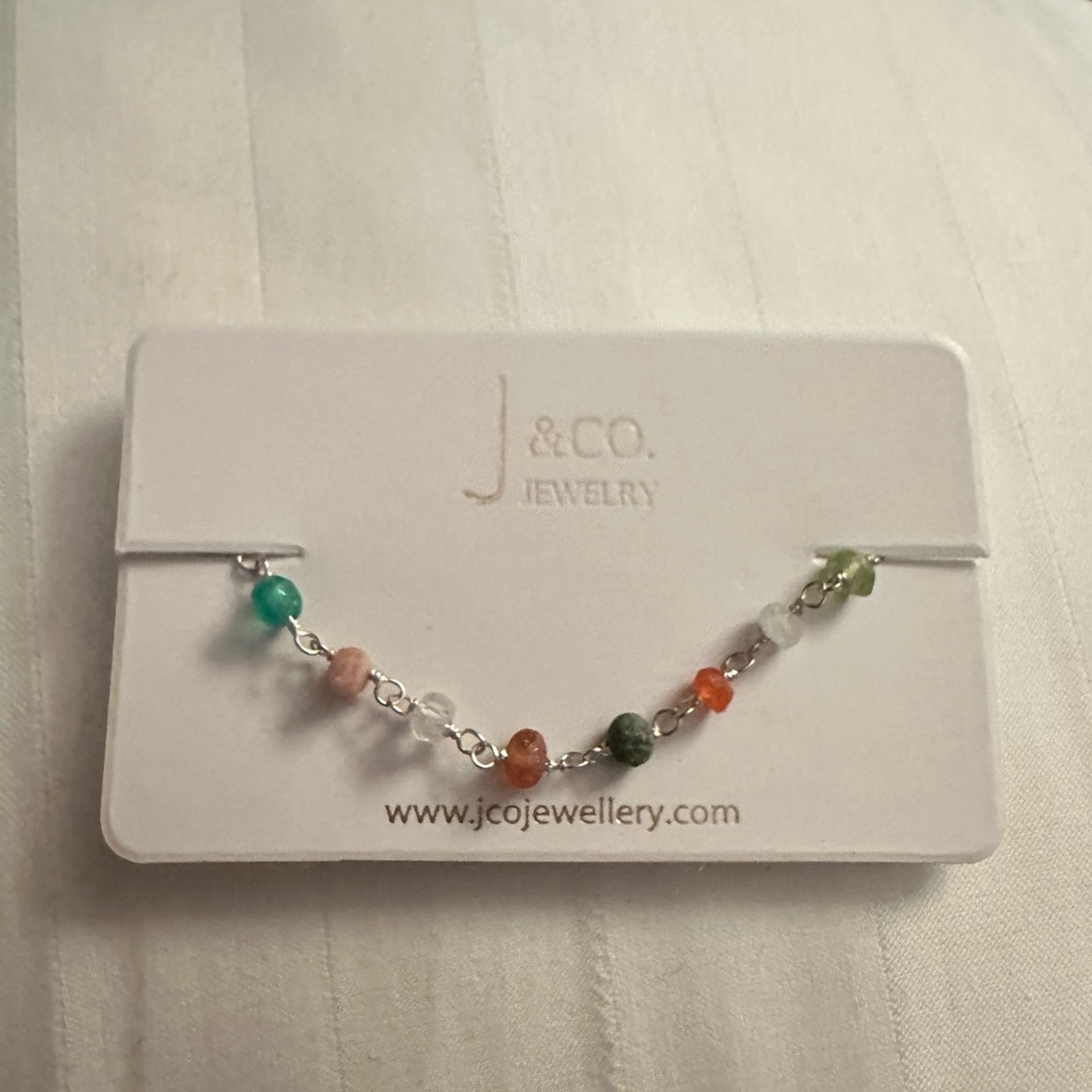 J&Co Colorful Gemstone Bracelet